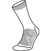 Moggans Merino Wool Crew Socks, 4-inch Above Ankle (UK, Alpha,