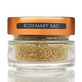 Zest & Zing Rosemary Salt, 45g - Premium Salts Fresher, Convenient, Stackable Spice Jars.