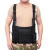 Multifunction Tool Combination Vest Backpack Reflective Strip Two Way Radio