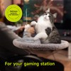 Hekisace No Drilling Cat Bed Desk Mount - Paw-Friendly Workspace