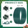 Yoojahow 109 Pcs SPT-2 50ft Christmas Electrical Wire with Female
