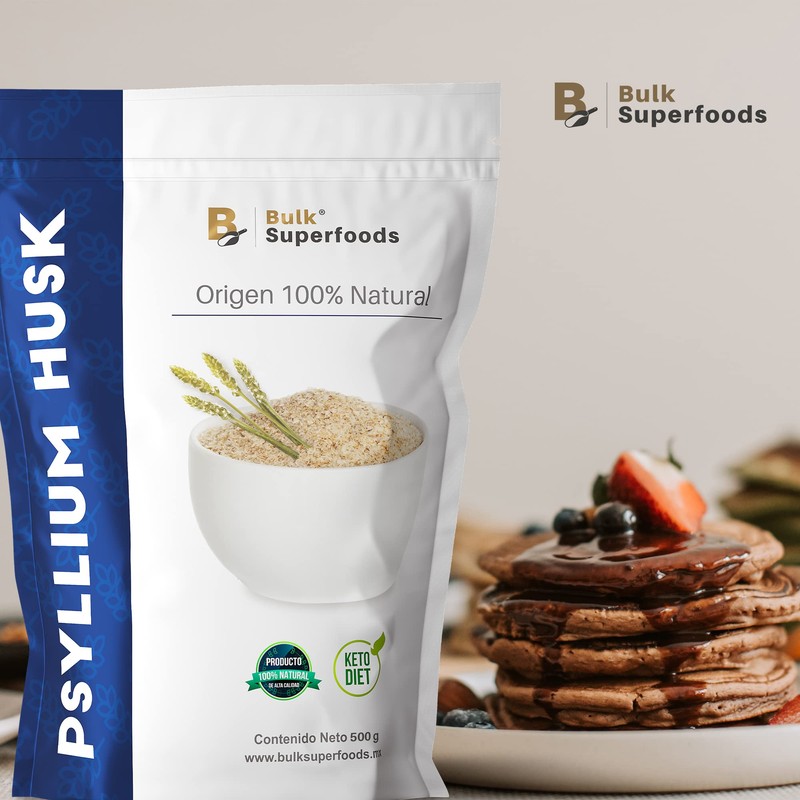 Psyllium Husk | Psyllium 100% Natural | BULK SUPERFOODS |