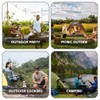 Namolit Camp Plates and Pans Sets Nonstick Backpacking Picnic Cooking
