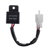 EPLZON 2-Pin Automatic Electronic LED Flasher Relay Fix for Motorcycle