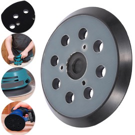 5 Pack Sanding Disc Pad 5 Inch 8 Holes Replacement Sander Pad Hook and Loop Sander Sanding Pad Replacement Compatible with Makita BO5010, BO5011, BO5020, BO5021K，BO5030K, BO5031K, BO5041 (5)