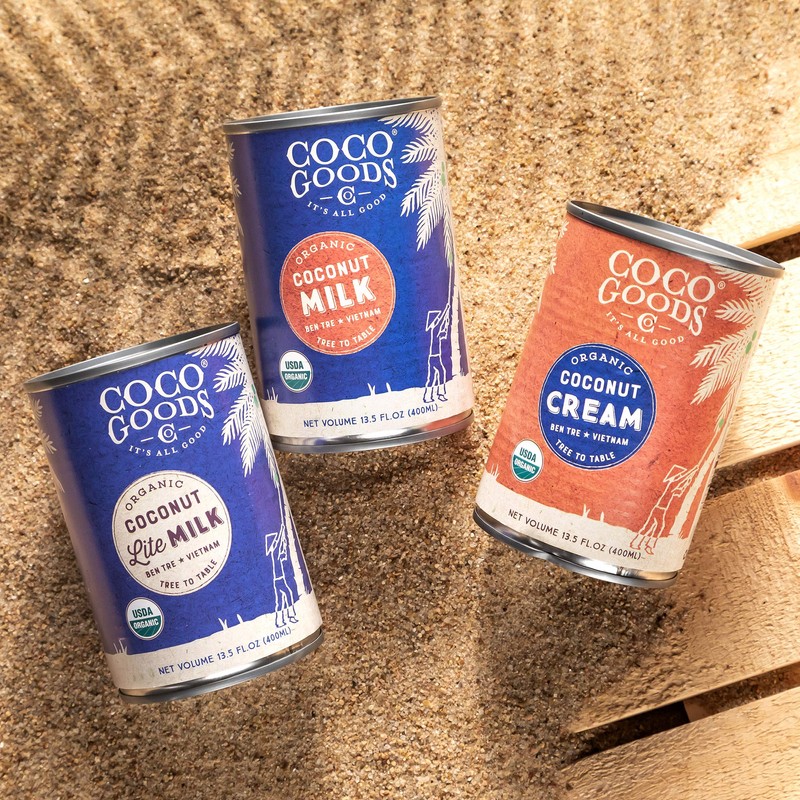 CocoGoods Co Single-Origin Organic Coconut Milk 13.5 fl. oz -