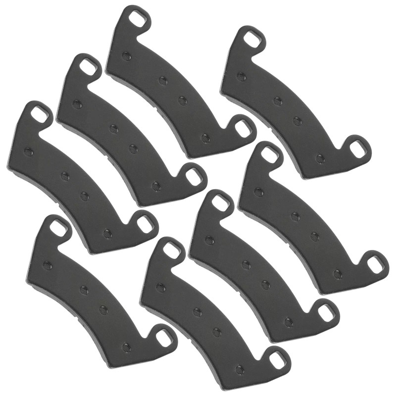 Caltric Front Rear Brake Pads for Polaris Ranger Crew 700