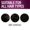 Schwarzkopf Keratin Color Permanent Hair Color Cream, 3.0 Espresso