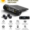 Solar Wireless Car TPMS Tyre Pressure Monitoring System + 4