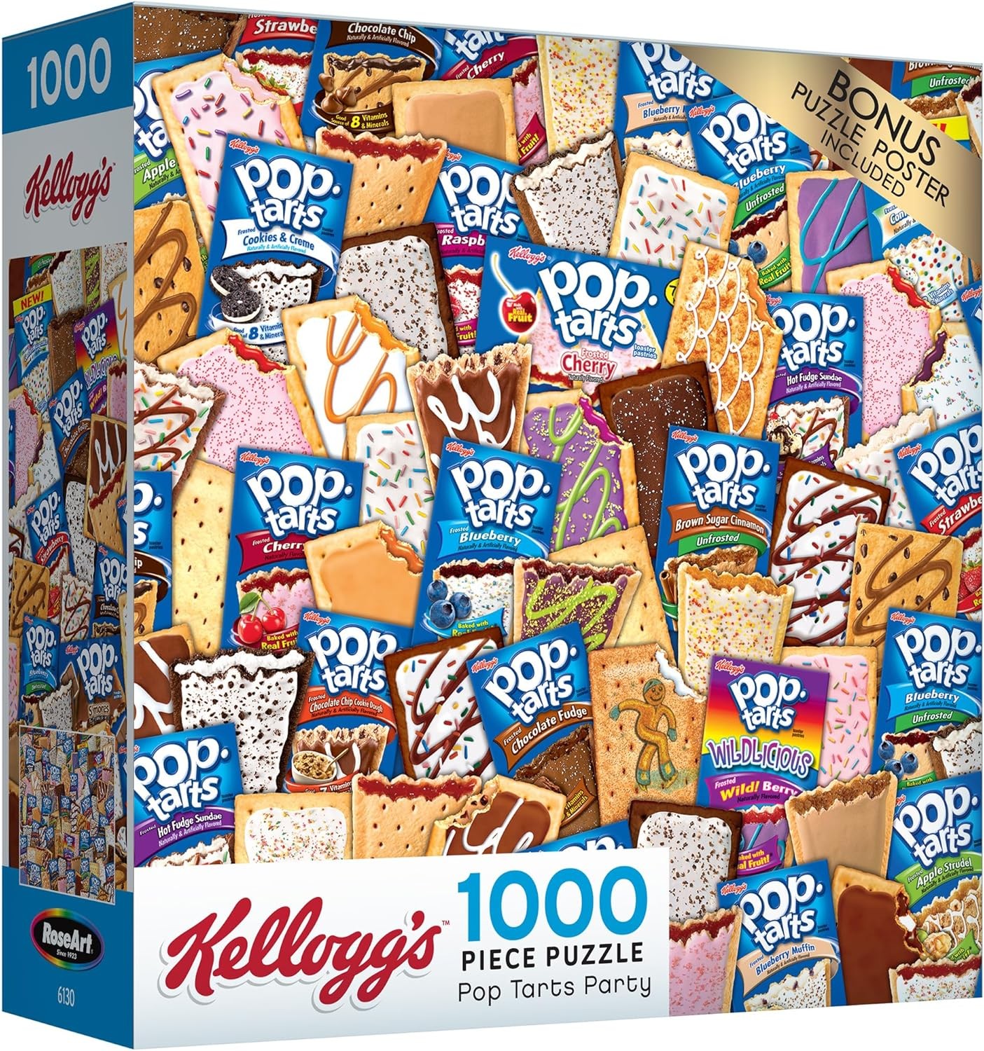 Lafayette Puzzle Factory RoseArt - Kelloggs - Rompecabezas de 1000 Piezas para Adultos