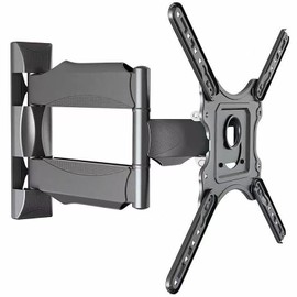 LAFLAURENT Full Motion TV Wall Mount for 32-60 Inch TVs, Tilt, Swivel, Extend, Fits LED LCD OLED 4K TVs Up to 77 lbs, VESA 400x400, Space-Saving Telescopic & Articulating Bracket for Home Use