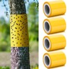 Kittmip 4 Rolls 260ft Lantern Fly Tree Tape Outdoor Adhesive