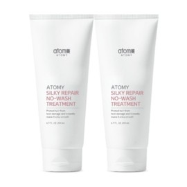 Atomy Silky Repair No-Wash Treatment 200ml x 2 / 애터미 실키 리페어 노워시 트리트먼트 200ml 2개