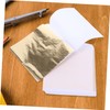 IWOWHERO Decoration 100pcs Gold Foil Sheets Foil Sheets for Crafts