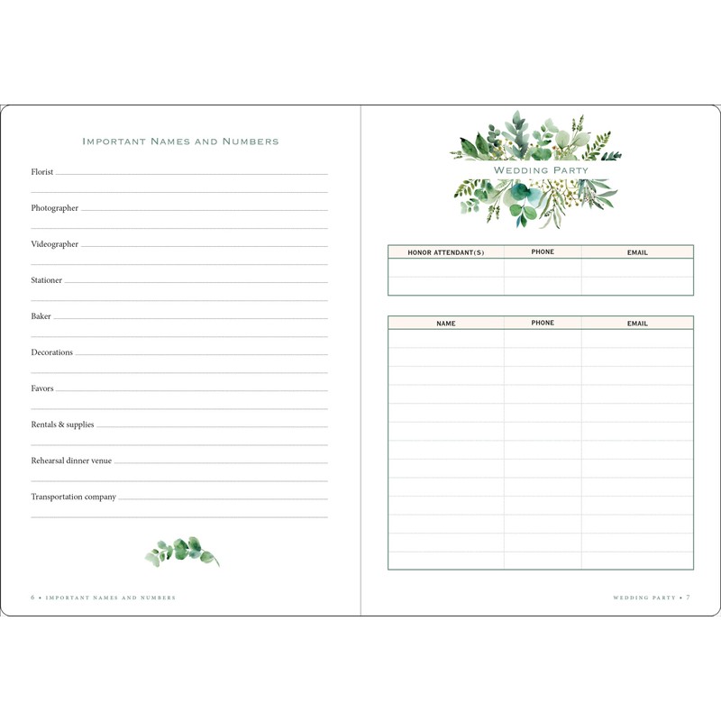 Wedding Planner Checklist: A Portable Guide to Organizing Your Dream