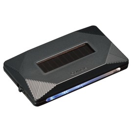 Carmate SQ306 Car Security Built-in Shock Sensor Security LED Light Night Signal Flow Light Blue No Wiring Required Solar Warning Light Auto On/Off