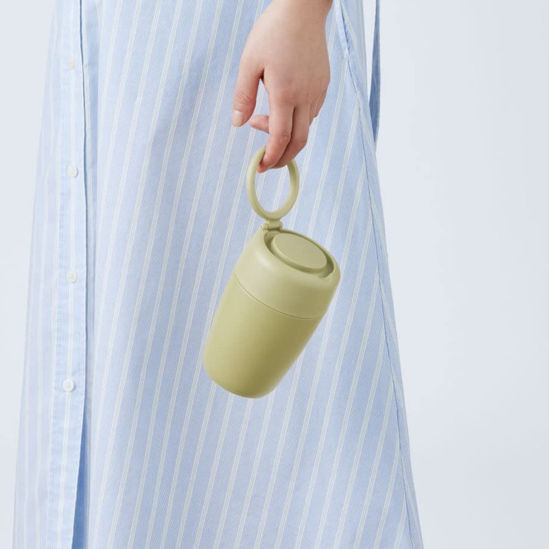 MOTTERU Mottel Anywhere Drip Thermo Bottle (Milky White) | Thermostainless