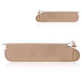 Sun Visor for 1997-2002 Jeep Wrangler & TJ, Right Passenger Side Camel SunVisor