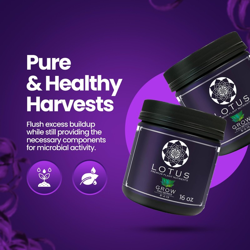 Grow Pro Series - Hydroponic Plant Nutrients and Fertilizer, Water