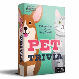 Professor Puzzle | Pet Trivia | Party Game | Ages 8+ | 2+ Players