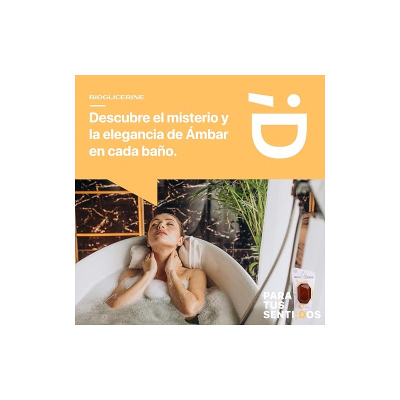 Set de jabones BIOGLICERINE ÁMBAR | 2 Pack | Jabón