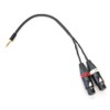 MOGAMI 2534 Y Cable (4.4mm 5 Pole to 2 XLR