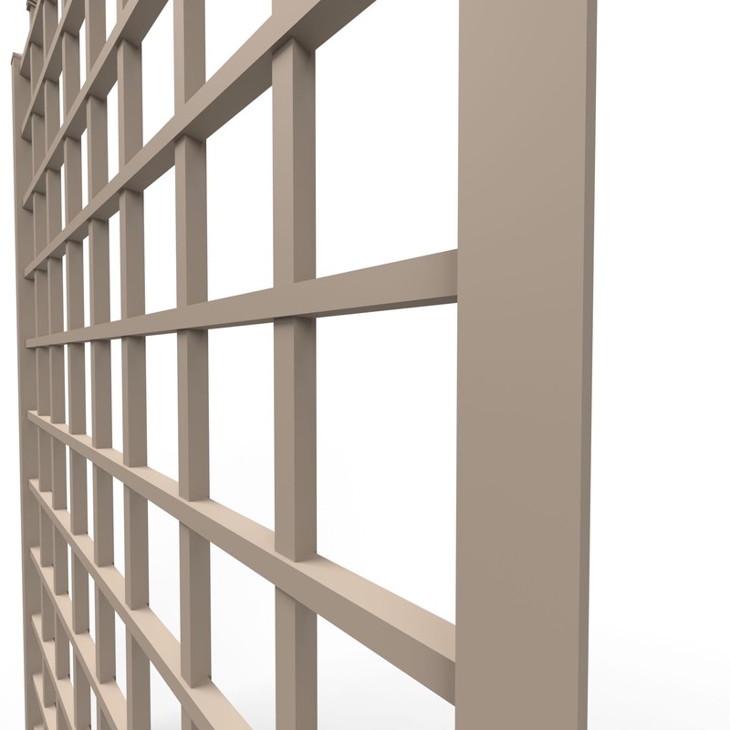 Dura-Trel Winchester 57 x 95 Inch PVC Vinyl Outdoor Garden