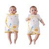 Nenolix 2-Pack Baby Swaddle Blankets - Soft 100% Cotton Newborn