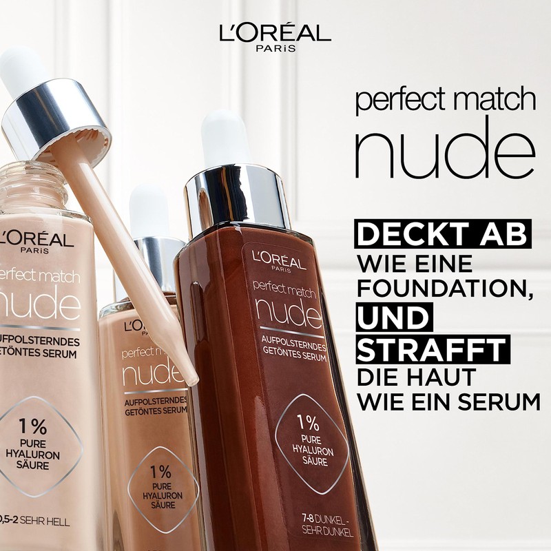 L'Oréal Paris Tinted Serum Nourishing Liquid Foundation with Hyaluronic Acid