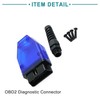 ACROPIX OBD2 Diagnostic Connector 16 Pin Male Adapter Blue 1