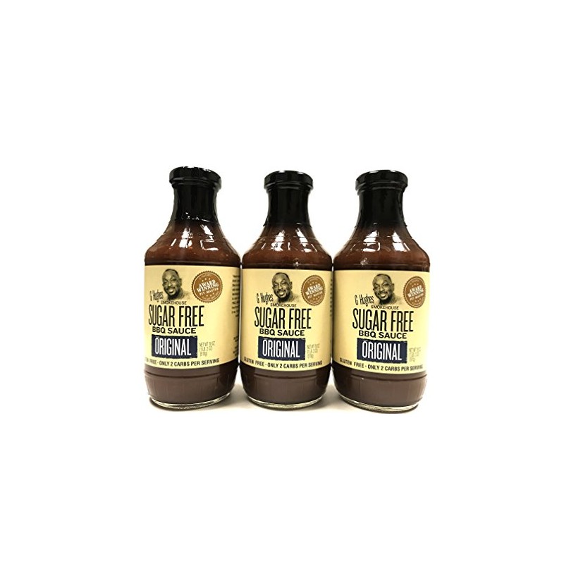 G Hughes Sauce Barbecue Original Sugar Free, 18 oz |