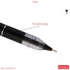 Goldex Klassy BLACK 10 x 0.7mm Fine Tip Ballpoint Pens