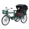 Rickshaw Model Retro Design Decorative Interesting Alloy 3 Wheel Rickshaw