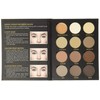 Senna Cosmetics Brow Book Pro Palette, 0.89 Ounce
