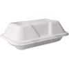 50pcs Strong Clamshell Takeaway Burger Boxes, 7" X 5" -