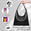 Vesaneae Woven Leather Tote Bag, Shoulder Bag for Women, Soft