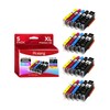 Compatible with Canon PGI-250XL CLI-251XL Ink cartridges, High Yield 20-Pack