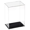 sourcing map Acrylic Clear Display Case Box Dustproof Protection Showcase
