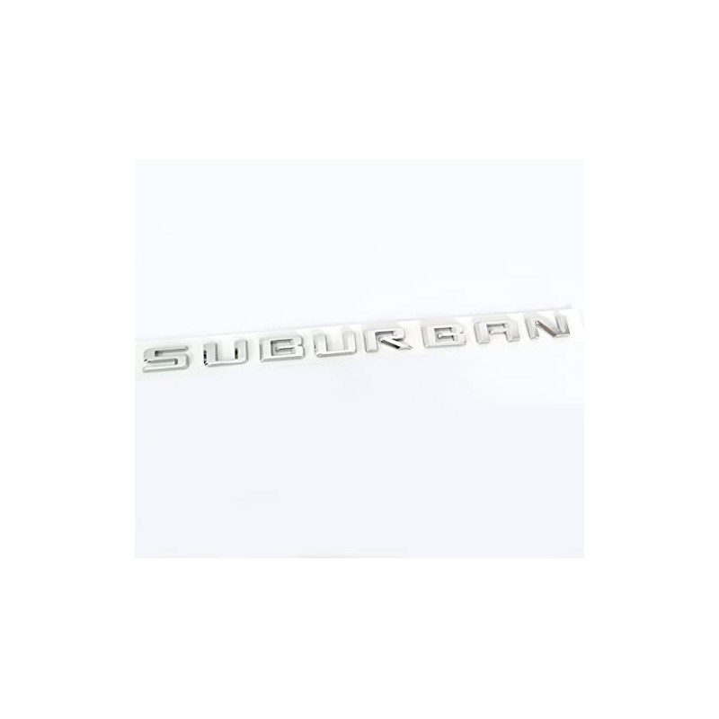 OEM 2021 Suburban Emblem 3D Letters Badge Compatible with 2019-2025