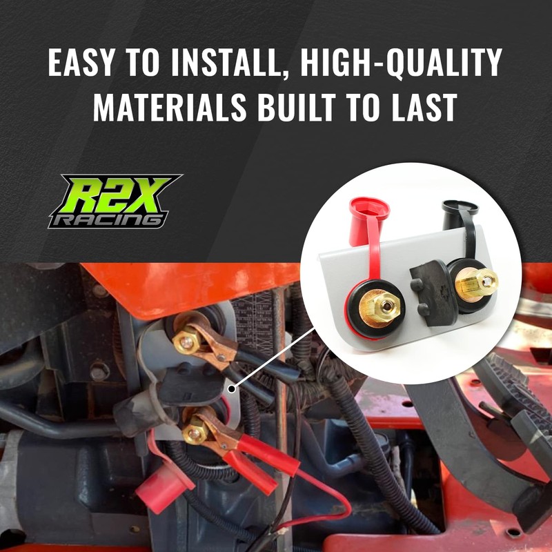 R2X Racing Remote Battery Terminals Car Battery Terminal Jumper Battery