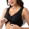 Numgug Daisy Bras for Older Women Comfort Soft Breathable Bra