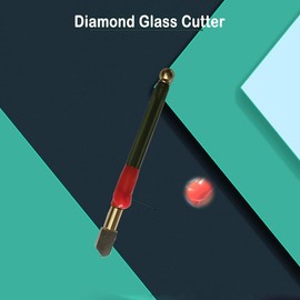 Glass Cutter Diamond Glass Cutting Tool for Mirrors, Tiles and Stained Glasses, Pack of 3