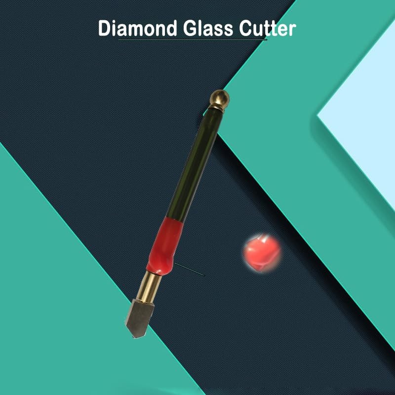 Glass Cutter Diamond Glass Cutting Tool for Mirrors, Tiles and