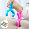 8 PCS Large Beach Towel Clips, Colourful Sun Lounger Towel