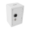 Money Bank Creative Cute Metal Vertical with Lock Keys Cash