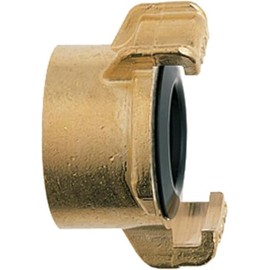 Bradas GK110 GEKA-Plus Thread Piece 1/2 Inch Internal Thread Yellow 2 x 2 x 2 cm