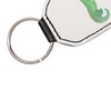 Mr. & Mrs. Panda Rectangular Keyring Crocodile, White