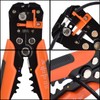 HuLuHouse Pinza Pelacables AutomáTica, 8 Pulgadas 1547 USO Rudo Herramienta