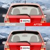 cciyu Roof Spoiler Fits for 2006-2008 for Honda Fit Rear