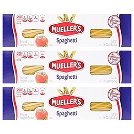 Mueller's Spaghetti Pasta, 16 Ounce (Pack of 3)